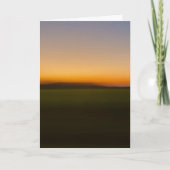 Carte Sunset while passing through southern Illinois (Devant)