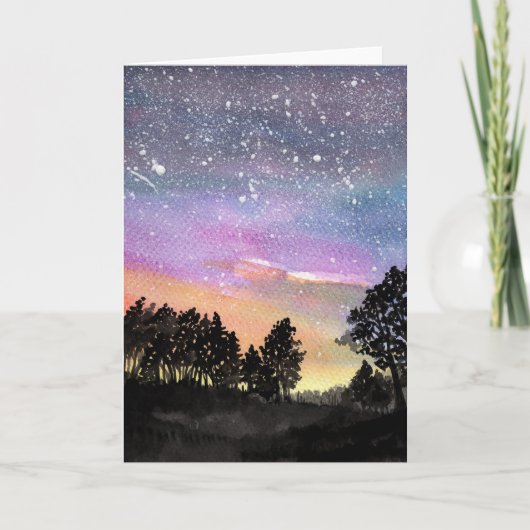 Carte Sunset Woods (Devant)