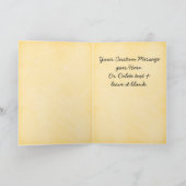 Carte Sunshine - (Carte de voeux personnalisable) (Intérieur)