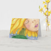 Carte Sunshine Kisses (Fleur jaune)