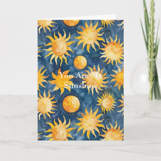 Carte Sunshine Love (Devant)