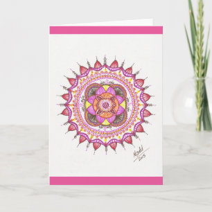 Carte Sunshine Mandala
