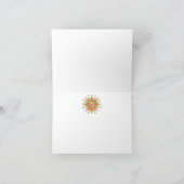 Carte Sunshine Note (Intérieur)