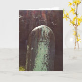 Carte Sunshine Tombstone (Fleur jaune)