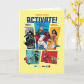 Carte Super-Animaux & Justice League - Activez ! (Fleur jaune)