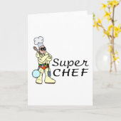 Carte Super Chef (Fleur jaune)