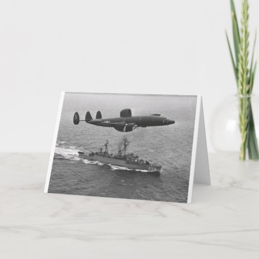 Carte Super Constellation Lockheed WV-2 (Devant)