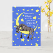 Carte Super Dane Black Twinkle (Fleur jaune)