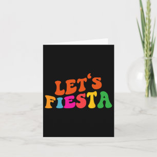 Carte Super Faisons la fête drôle Cinco De Mayo Femmes H