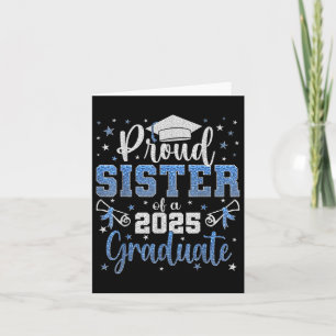 Carte Super Fier Soeur Du Diplômé Supérieur De 2025