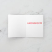 Carte Super Hero Papa (Intérieur)