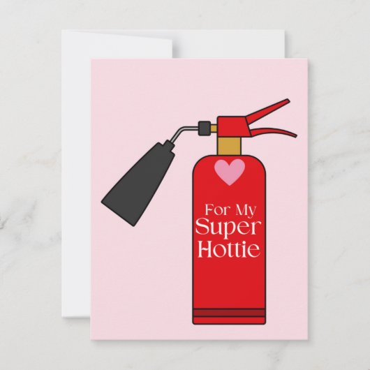 Carte Super Hottie Valentine's Day Card (Devant)