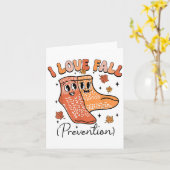 Carte Super I Automne Prévention Automne Pt Chute Physiq (Fleur jaune)