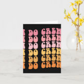 Carte Super I Do Crew Bride Squad Mariage Bachelorette (Fleur jaune)
