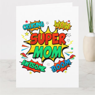 Carte Super Maman Pour Femmes