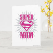 Carte Super Maman Starburst (Fleur jaune)