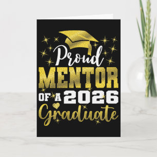 Carte Super Mentor Fier De La Promotion 2026 Senior Dipl