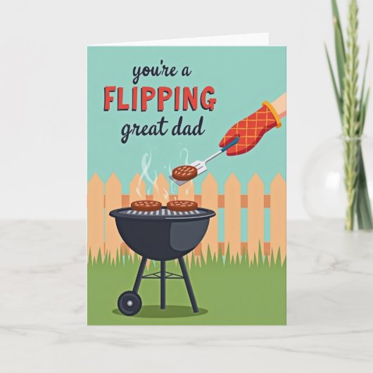 Carte Super Papa Grillant (Devant)
