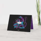 Carte Super Person Dragon Fierce Tons Blues Violet (Dos)