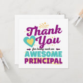 Carte Super Principal, Principal Merci (Devant/Arrière en situation)