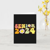 Carte Super Senior 2024 Retour À La Classe De Graduation (Fleur jaune)