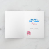 Carte Super Simple | Anniversaire de Noodle et ses amis (Intérieur)