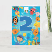 Carte Super Simple Confettis de personnages pour un anni (Devant)