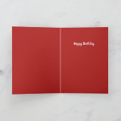 Carte Superbe aquarelle de bonhomme de neige (Intérieur)