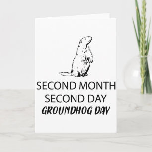 Carte Superbe Et Drôle Bonne Fête De La Marmotte Pour Ho