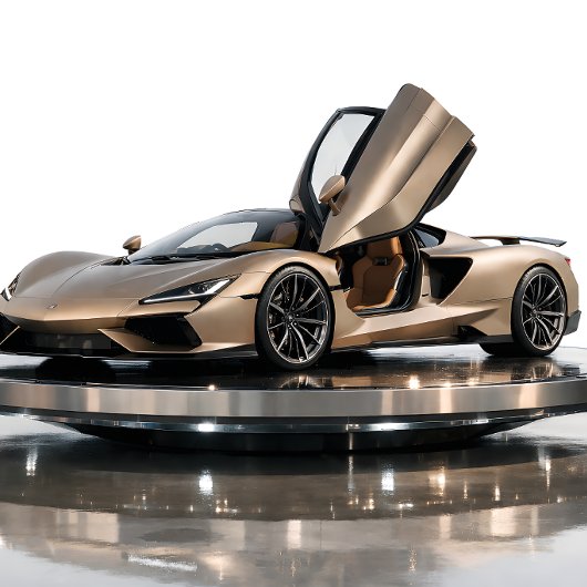 Carte Supercar de Luxe – Hypercar Or Champagne
