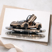 Carte Supercar de Luxe – Hypercar Or Champagne
