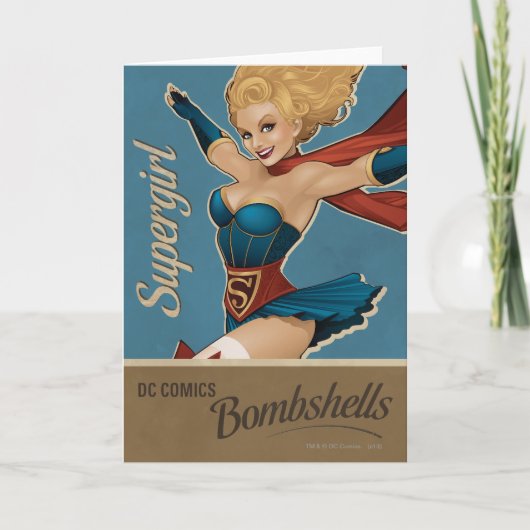 Carte Supergirl Bombshell (Devant)