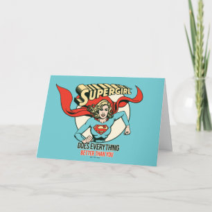 Carte Supergirl fait tout mieux que toi