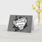 Carte Supergirl Newsprint S-Shield (Fleur jaune)