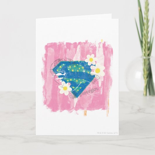 Carte Supergirl pour Peace Pink (Devant)