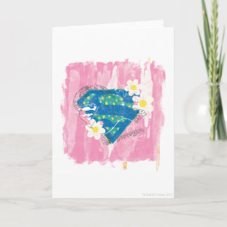 Carte Supergirl pour Peace Pink