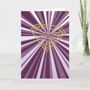 Carte Supergirl Studded S-Shield