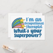 Carte Superhero (Devant/Arrière en situation)