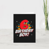 Carte Superhero 6 ans Anniversaire Garçon 6e Anniversair (Devant)