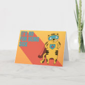 Carte Superhero C'Est Pas Amusant Être Malade Se Bien (Devant)