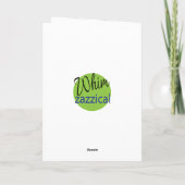 Carte Superhero Extraordinaire unique garçon Fabuleux an (Dos)