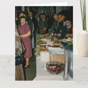 CARTE SUPÉRIEURE VINTAGE D'ANNIVERSAIRE FUNNY POTL