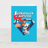 Carte Superman & Krypto Soar (Devant)