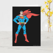 Carte Superman Poing (Fleur jaune)