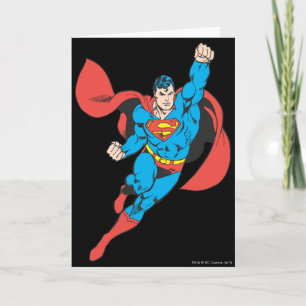 Carte Superman Poing droit levé