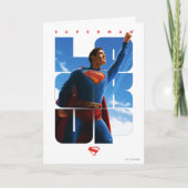 Carte Superman regarde Pose (Devant)