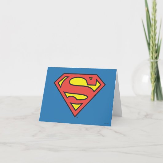Carte Superman S-Shield | Superman Logo (Devant)