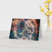Carte Supernova Resnant Cassiopée A. (Fleur jaune)