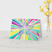 Carte Superstar (Fleur jaune)