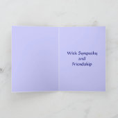 Carte Support et confort de la sympathie - Amoureux des (Intérieur)